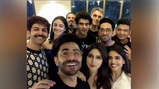 Bhumi Pednekar celebrates birthday on the sets of 'Pati, Patni Aur Woh'; Ayushmann Khurrana joins in