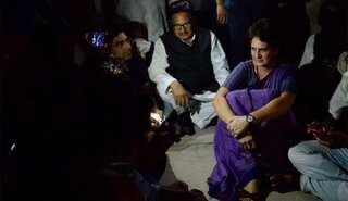Uttar Pradesh: Priyanka Gandhi spends night at Mirzapur guest house; says will not leave without meeting families