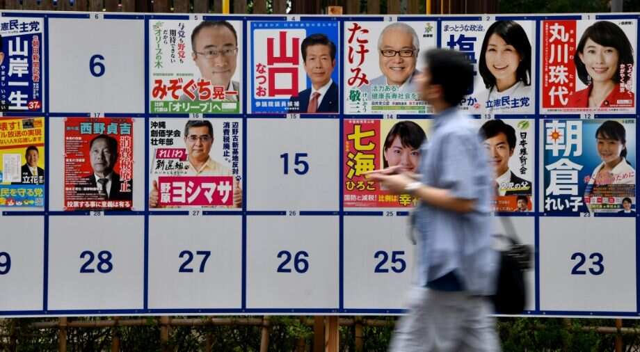 Japan votes in upper house election