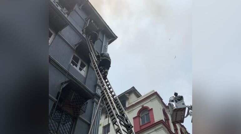 Fire breaks out at Churchill Chamber building near Taj Mahal Palace, several feared trapped