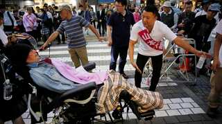 Two severely-disabled candidates win seats in Japan upper house vote