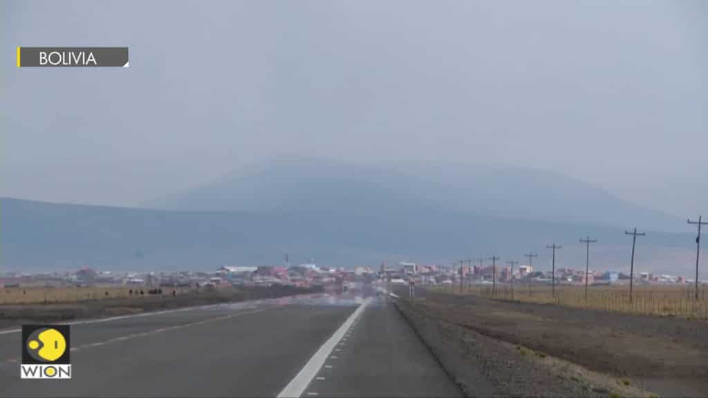 Bolivia suffers ash fallout from Peru volcanic eruption