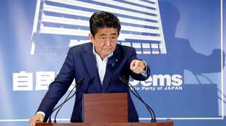 Japan continues to prepare for Olympics, PM Abe says