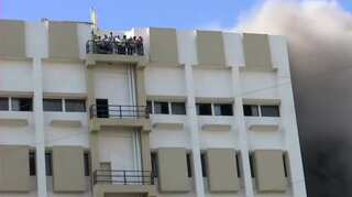 Several trapped as fire breaks out in MTNL building in Mumbai