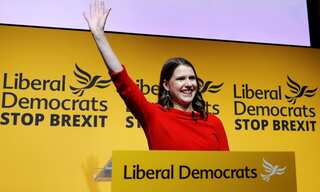 UK's Liberal Democrats elect first female leader Jo Swinson to 'stop Brexit'