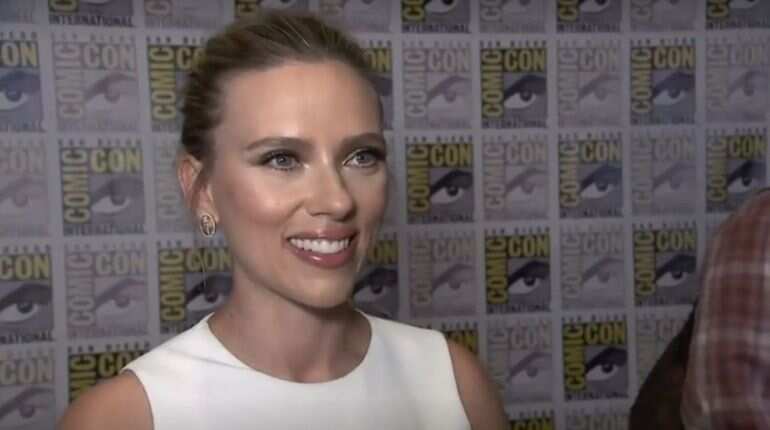 Scarlett Johansson reacts to Angelina Jolie, Salma Hayek and other women joining MCU