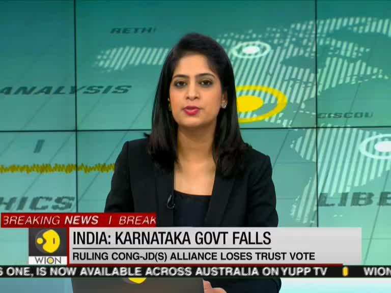 Congress-JDS govt falls as Kumaraswamy loses trust vote