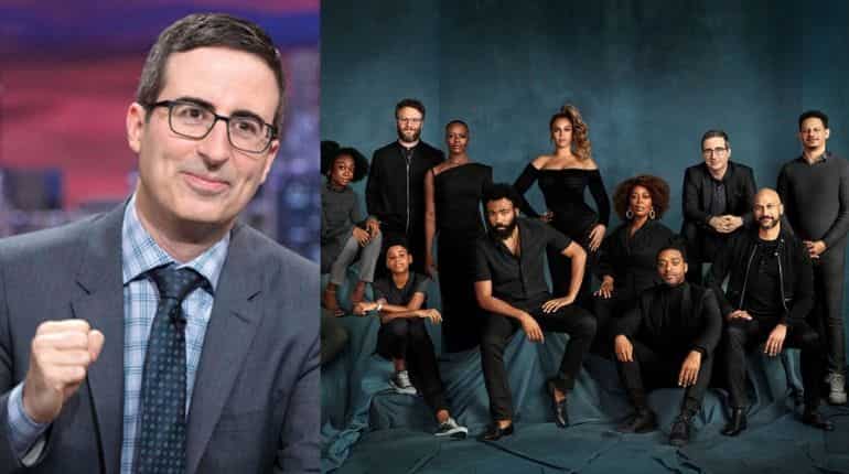 John Oliver confirms Beyonce was photoshopped in 'The Lion King' cast picture