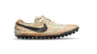 Nike shoes race to $437,500 world record auction price for sneakers