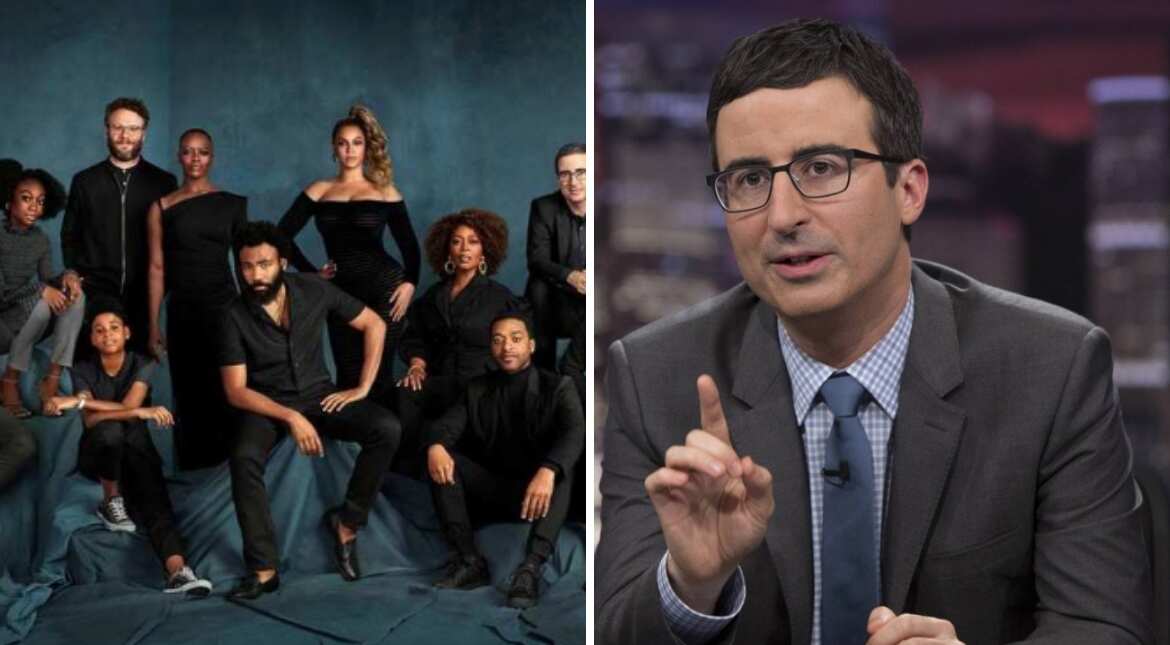 John Oliver confirms Beyonce was photoshopped in 'The Lion King' cast picture John Oliver confirms Beyonce was photoshopped in 'The Lion King' cast picture