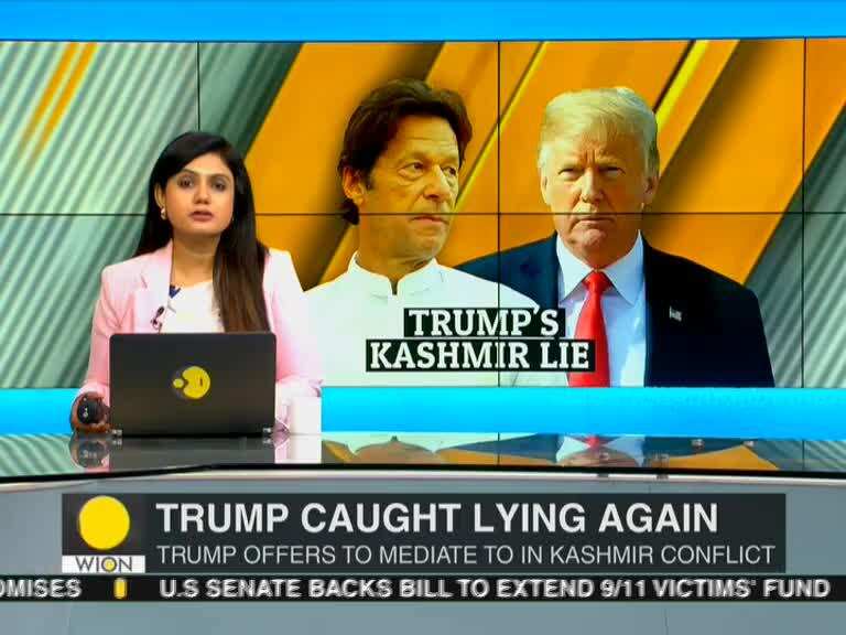 Trump: PM Modi asked me to meditate on Kashmir issue, Trump caught lying again