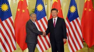 China, Malaysia restart massive 'Belt and Road' project after hiccups