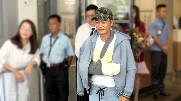 Stabbed Hong Kong actor Simon Yam discharged from hospital