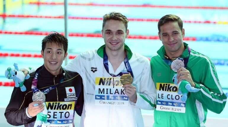 Phelps hails 'incredible' Hungarian teenager Milak after losing world record