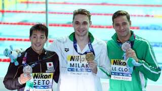 Phelps hails 'incredible' Hungarian teenager Milak after losing world record