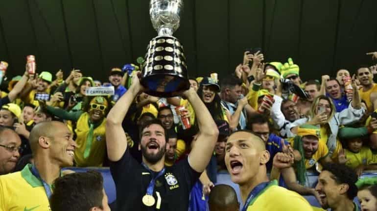 Copa America winners Brazil climb to second in FIFA rankings, Belgium on top