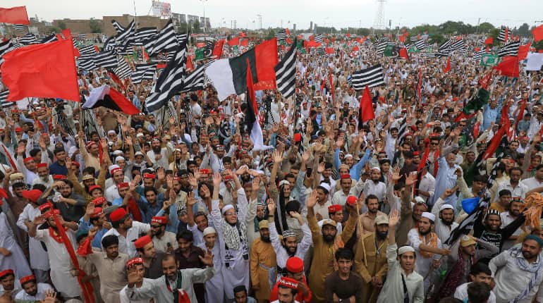 Pakistan opposition parties hold protest rallies against PM Khan