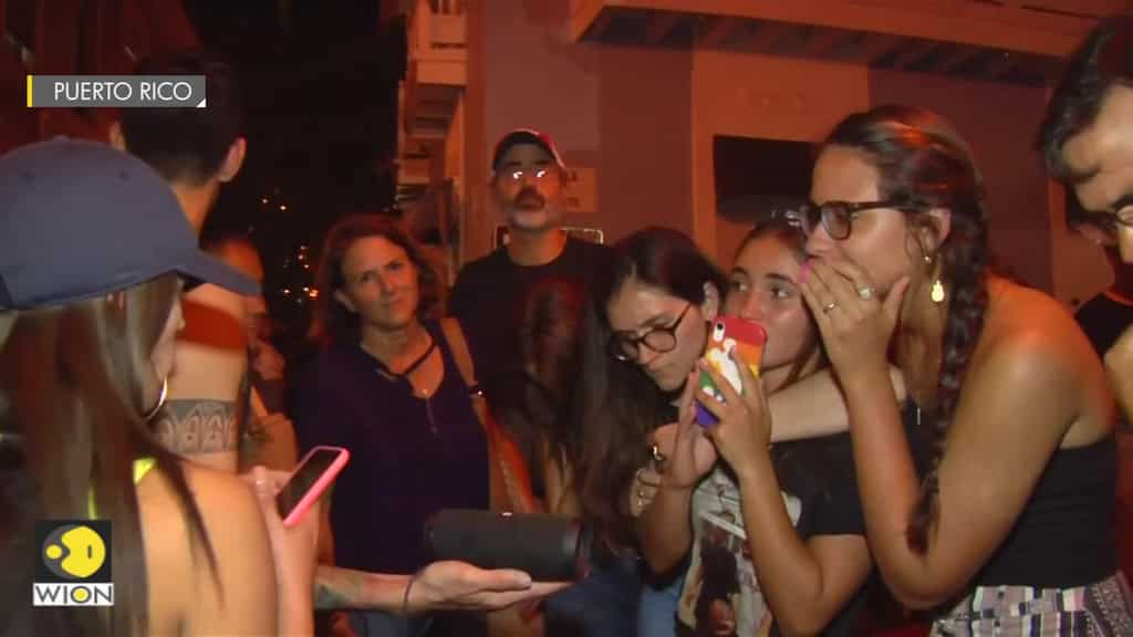 Puerto Ricans celebrate resignation of governor