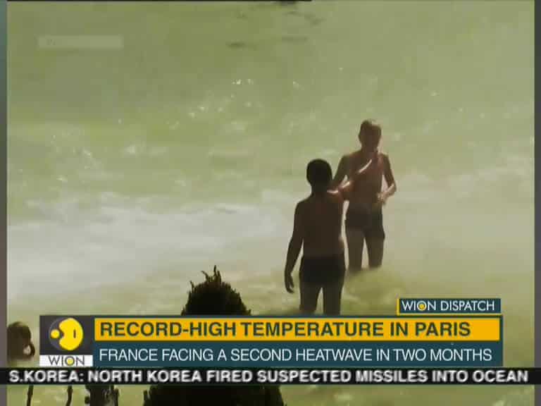 Paris breaks all-time high temperature