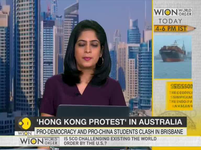 Australia: Pro-democracy and pro-China students clash