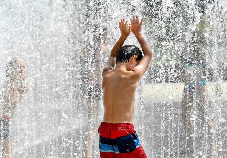 Climate records fall as Europe bakes in heatwave