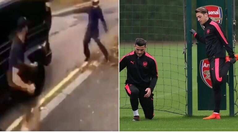 Watch: Arsenal's Sead Kolasinac fights back masked robbers in north London