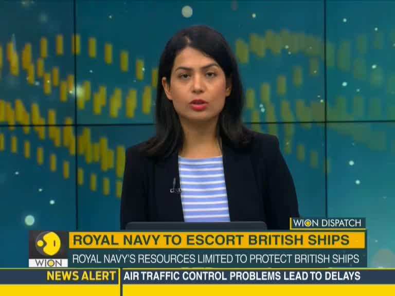 Is British Royal Navy big enough to esscort all ships?