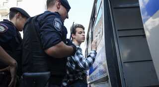 Russia detains around 200 people, including opposition figures  