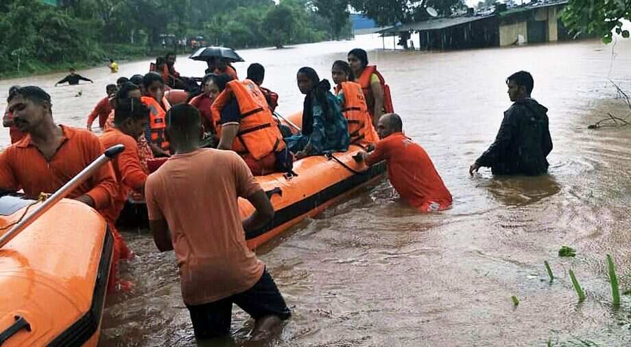 Maharashtra: All passengers rescued safely from stranded Mahalaxmi Express
