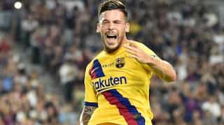 Carles Perez double as Barcelona beat Iniesta's Vissel Kobe 2-0