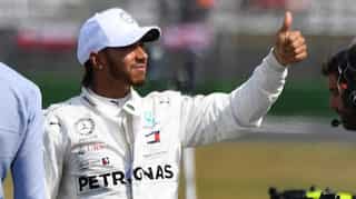 German Grand Prix: Lewis Hamilton on pole for Mercedes' 200th race, disaster for Ferrari