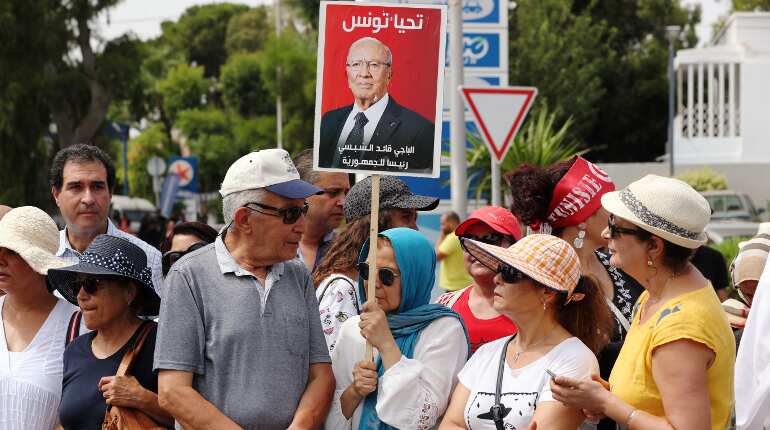 Tunisia bids farewell to president Essebsi at state funeral