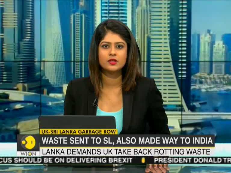 Lankan Minister: Garbage shipped to India, Dubai