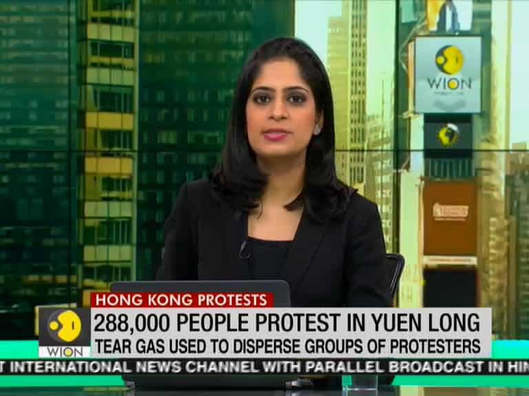 Hong Kong: 288,000 people protest in Yuen Long