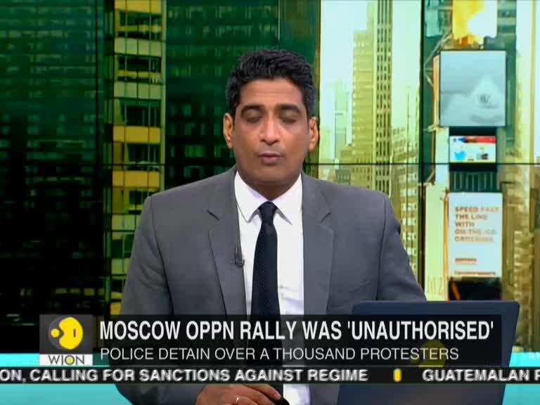 Russia: 1400 arrested at Moscow rally