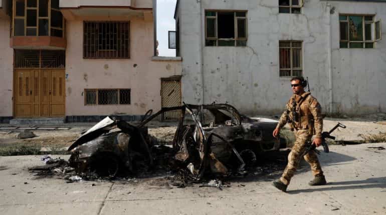 Seven killed in a car bomb attack on spy agency in Afghanistan