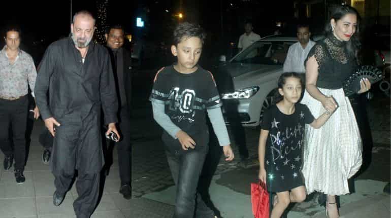 Sanjay Dutt's 60th birthday bash is a family affair; see pics