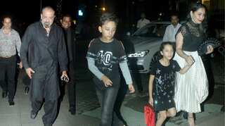 Sanjay Dutt's 60th birthday bash is a family affair; see pics