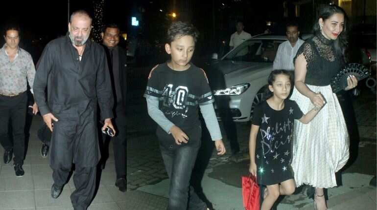 Sanjay Dutt's 60th birthday bash is a family affair; see pics