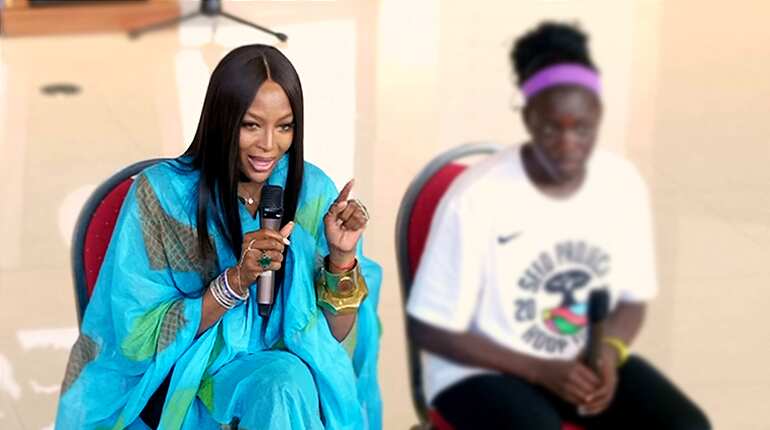 'Think about being the best' - Naomi Campbell tells Africa's female basketballers