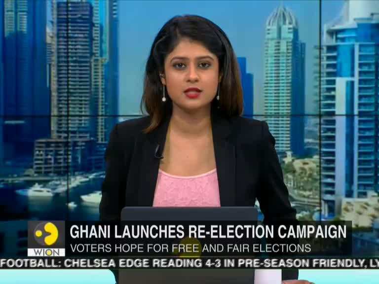 Afghanistan's Ghani launches campaign for re-election