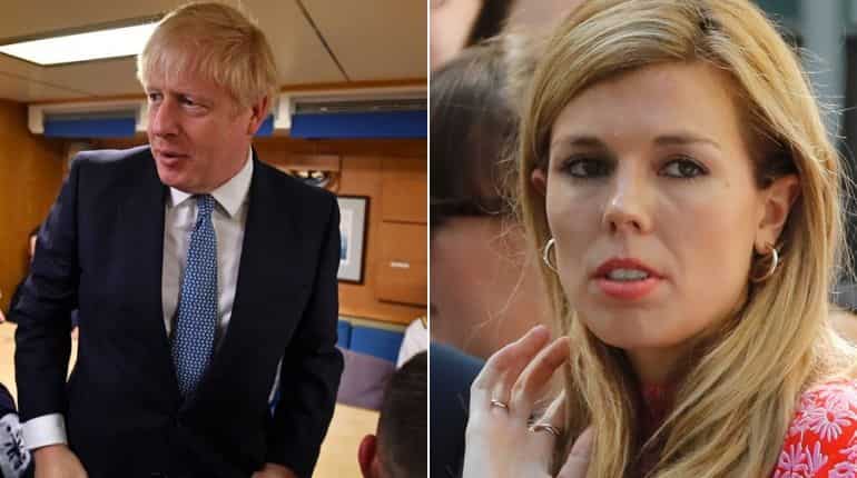 UK Prime Minister Boris Johnson and girlfriend Carrie Symonds move into Downing Street UK Prime Minister Boris Johnson and girlfriend Carrie Symonds move into Downing Street