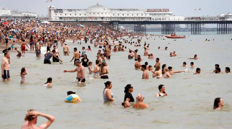 UK's record-high temperature of 38.7°C reached on July 25: Weather service