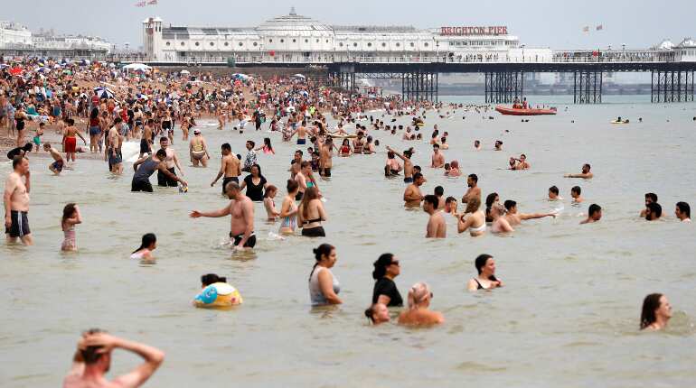 UK's record-high temperature of 38.7°C reached on July 25: Weather service