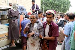 Saudi-led airstrike on market kill 13 in northern Yemen