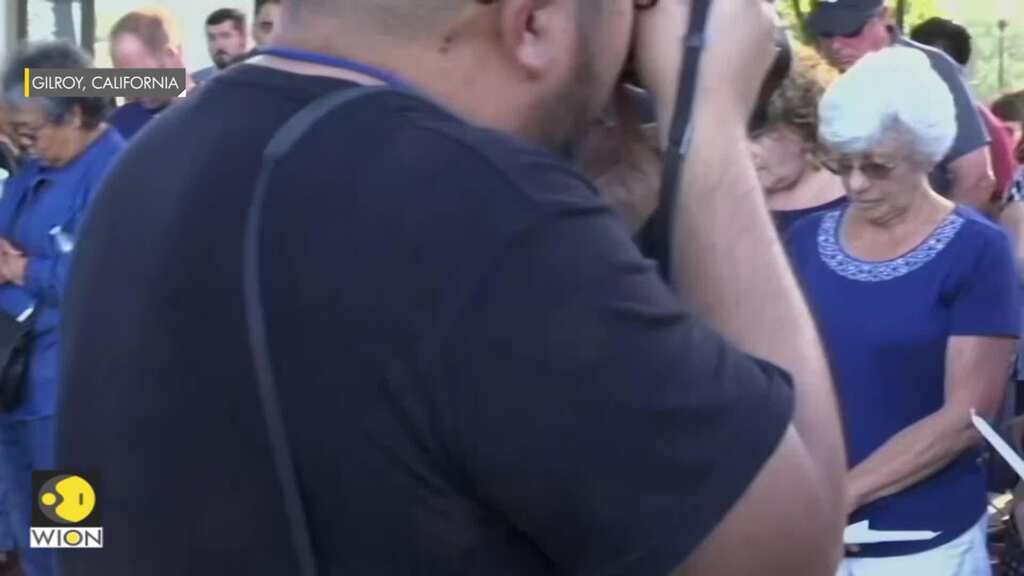 Vigil in Gilroy for festival shooting victims