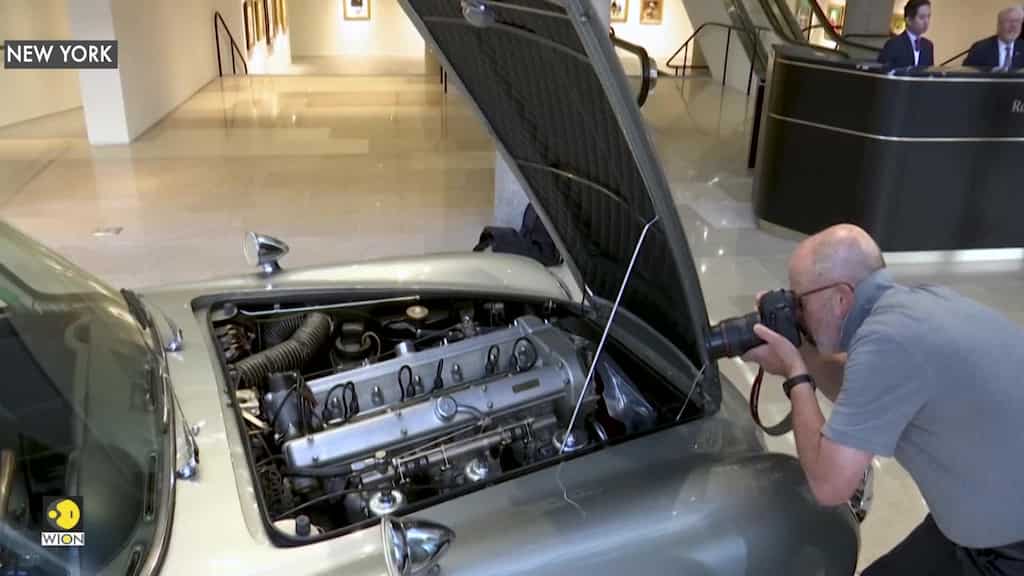 James Bond car with spy gadgets heads to auction