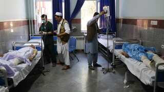 Afghanistan highway blast kills at least 35 on bus, injures 27
