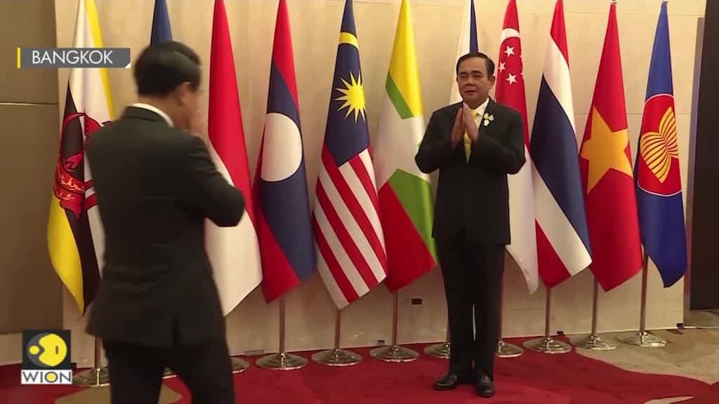 Opening of ASEAN foreign ministers meeting