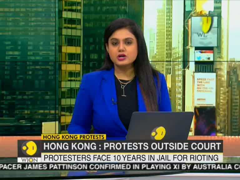 Hong Kong protests: Activists protest demonstrators arrests